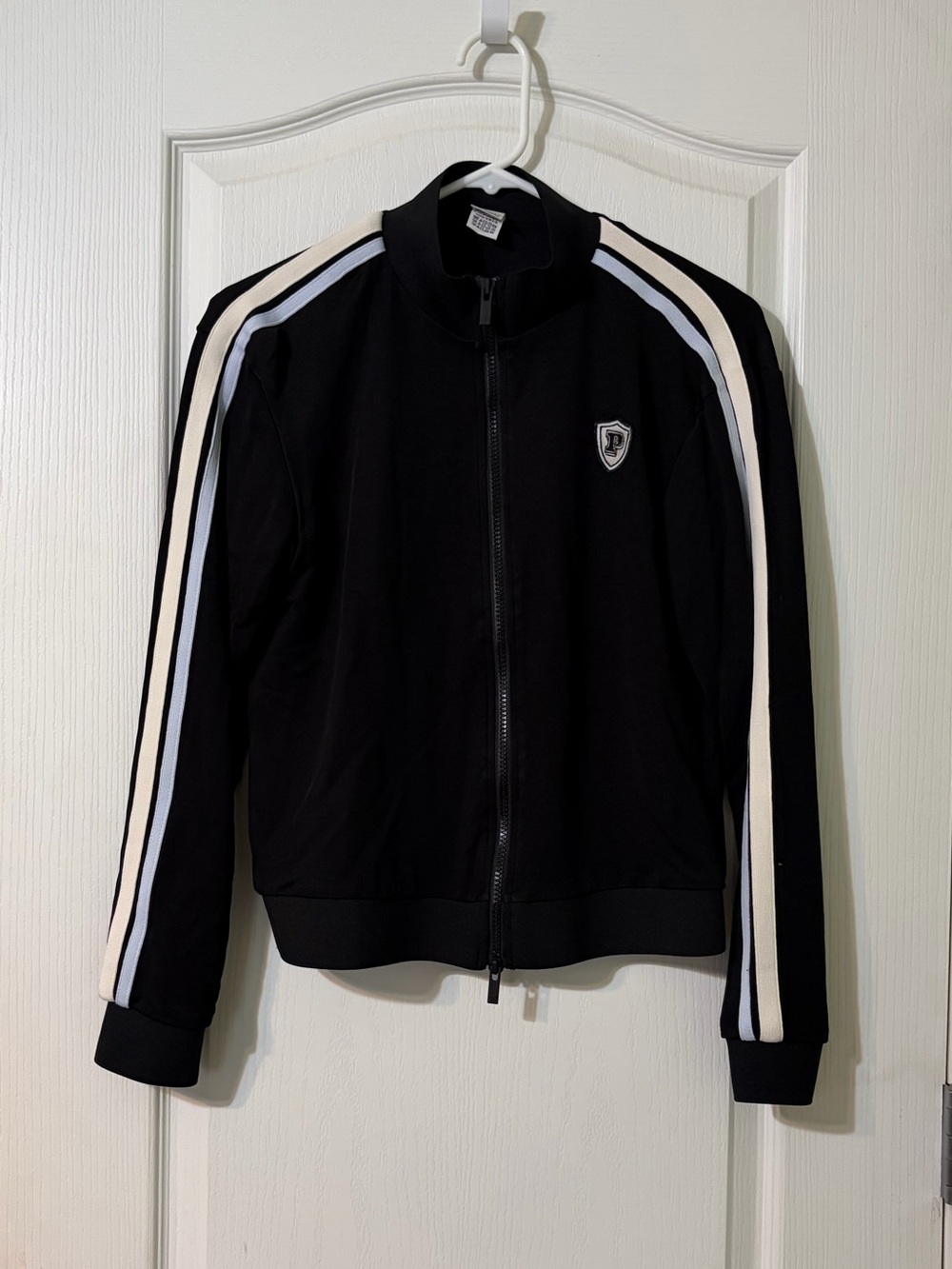 PINK Victoria's Secret Black Zip-Up Jacket